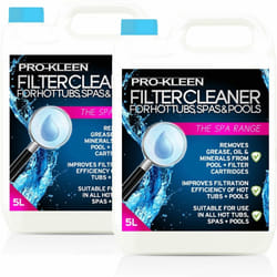 5L Hot Tub, Spa and Pool Filter Cleaner - 10L