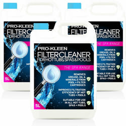 5L Hot Tub, Spa and Pool Filter Cleaner - 15L