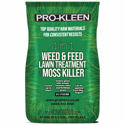 Pro-Kleen Weed & Feed - Fertiliser, Weed & Moss Killer - 20kg