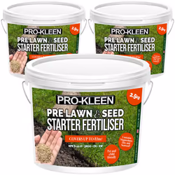 Pre-Lawn Seed Starter & Lawn Fertiliser 2.5kg - 3
