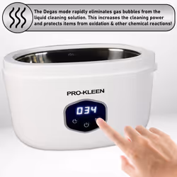 Pro-Kleen Ultrasonic Jewellery Cleaner & Cleaning Solution