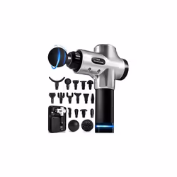 Muscle Massage Gun Deep Tissue Massager Gun with 15 Heads and 2 Massage Balls - 30 Speed Electric Handheld Massagers Muscle G ...