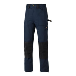 Dickies Grafter Duo Tone Cargo Pocket Workwear Knee Pad Trousers Pants WD4930 - Navy/Black, 30R