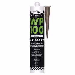 Bond It WP100 Neutral Cure Oxime Silicone - Brown EU3