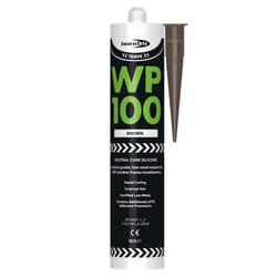 Bond It WP100 Neutral Cure Oxime Silicone - Brown EU3