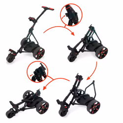 M.Y Pro Series Electric Golf Trolley - Red
