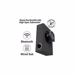 MAJORITY Bowfell Bluetooth Sound Bar for TV | 100 Watts Powerful 2.1 Stereo Sound | Soundbar for Gaming, TV, Football, World Cup, Movies and Music |