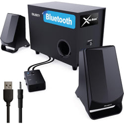 Majority Bluetooth DX30 2.1 Desktop Speakers PC Laptop Gaming