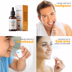 Groomarang Tooth Gum Oil 100% Pure Botanical Oils Extra Strength 30ml