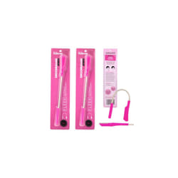 Eyebrow Shaper & Dermaplaning Tool with Epilator - x2 Groomarang Razor Shaver for Her Dermaplaning Blades for Face, Eyebrows, Legs, Arms etc - Removes
