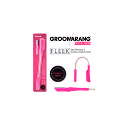 Eyebrow Shaper & Dermaplaning Tool with Epilator - x2 Groomarang Razor Shaver for Her Dermaplaning Blades for Face, Eyebrows, Legs, Arms etc - Removes