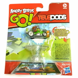 Angry Birds GO! Telepods Kart Green Pig with HELMET {Green Cart}