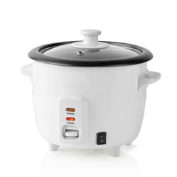 Rice Cooker & Steamer 0.6L Non Stick Bowl Cooking Pot 300W Warmer Auto Shut-Off