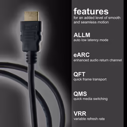 Ex-Pro 8K Certified HDMI 2.1 Ultra High Speed 48Gbps Cable 3m 8K@60Hz 4K@120Hz UHD