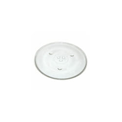 Strong Durable Universal Microwave Turntable Glass Plate with 6 Fixers, 345mm