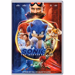 Elevation Sales Sonic the Hedgehog 2 (2022), Movie, DVD, PG, Coloured, Adults & Children, Adventure