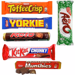 Nestle Milk Chocolate Bar Selection Multipack 264g 6 Pack X3