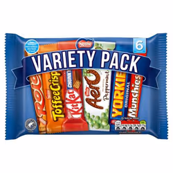 Nestle Milk Chocolate Bar Selection Multipack 264g 6 Pack X3