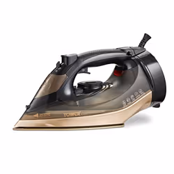 Tower T22022GLD Ceraglide 2800W 360 Cordless Steam Iron Black and Gold