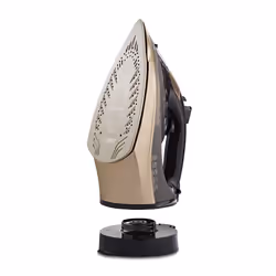 Tower T22022GLD Ceraglide 2800W 360 Cordless Steam Iron Black and Gold