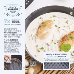Tower T900135  - Diamo 24cm Frying Pan