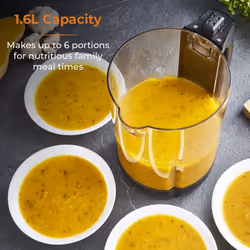 Tower T12067 Vison Soup Maker, Stainless Steel, 1.6L - Additional view 4