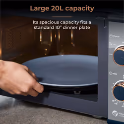 Tower Cavaletto 20L Manual Microwave - Midnight blue - Additional view 5