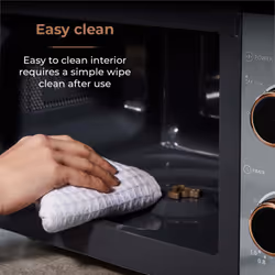 Tower Cavaletto 20L Manual Microwave - Grey - Additional view 8