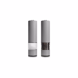 Salt and Pepper Mills Electric Grinder Set | Illuminated Dispensing Adjustable Coarseness from Ceramic Blades | One Touch Ope ...