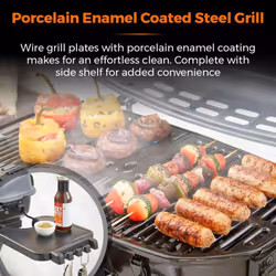 Tower Tourer Two Burner Portable Gas BBQ Barbecue Cooking station Black - Additional view 5