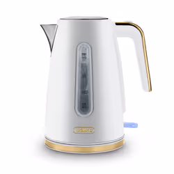 Tower Cavaletto Kettle T10066WHT (White & Champagne Accents)