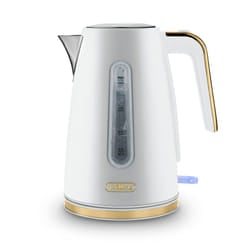 Tower Cavaletto Kettle T10066WHT (White & Champagne Accents)