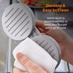Tower T932010 hamburger press Stainless steel Aluminium - Additional view 8