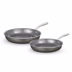 Tower Cerastone Pro Forged Aluminium 2 Piece Frying Pan Set, Non-Stick Coating, Graphite T900202