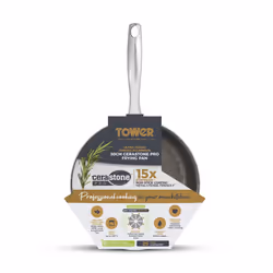 Tower Cerastone Pro Forged Aluminium Frying Pan with Non-Stick Coating, Graphite T900203 - Additional view 10