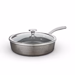 Tower Cerastone Pro Forged Aluminium Multi-Pan, Tempered Glass Lid, Non-Stick Coating, Graphite T900205
