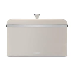 Tower T826130MSH Cavaletto Bread Bin, Carbon Steel, Latte