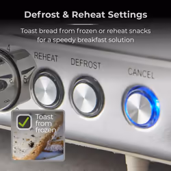 Tower Cavaletto 4 Slice Stainless Steel Toaster Latte - Additional view 5