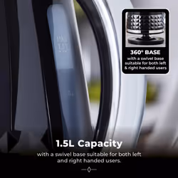 Tower Solitaire 1.5L 3KW Kettle - Black - Additional view 6