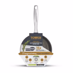 Tower Cerastone Pro Forged Aluminium Frying Pan, Non-Stick Coating, Graphite T900208 - Additional view 10
