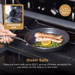 Tower Cerastone Pro Forged Aluminium Frying Pan, Non-Stick Coating, Graphite T900208 - Additional view 6