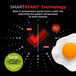 Tower T700301 Smart Start Classic 28cm Frying Pan  Aeroglide Coatng