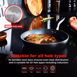Tower T700303 SmartStart Classic 32cm Aluminium Frying Pan Non-Stick