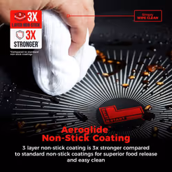 Tower T700303 SmartStart Classic 32cm Aluminium Frying Pan Non-Stick - Additional view 6