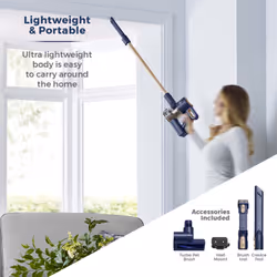 Tower T513009 stick vacuum/electric broom Battery Dry HEPA Bagless 1 L 150 W Blue - Additional view 5