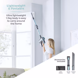 Tower T513011 stick vacuum/electric broom Battery Dry Bagless 1 L 150 W Blue - Additional view 8