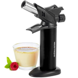 Kitchen Blow Torch for Cooking & DIY | Instant Ignition Adjustable Flame Refillable Butane Gas | Great for Chef Creme