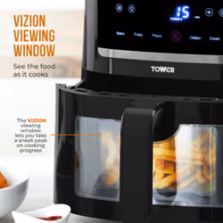 Tower 6 Litre Vortx Space Saver Digital Air Fryer - Additional view 5