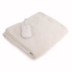 Carmen C81195 Single Heated Under Blanket with Overheat Protection, 35W, White