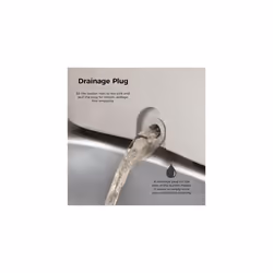 T869001MSH Classic Spin Mop with Stainless Steel Wringer and Collapsible Handle, Latte